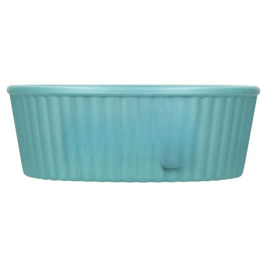 Small 2.2-Cup Pet Bowl, Teal,Measures 5.5 in x 5.5 in x 2 in for a compact footprint in your feeding area.