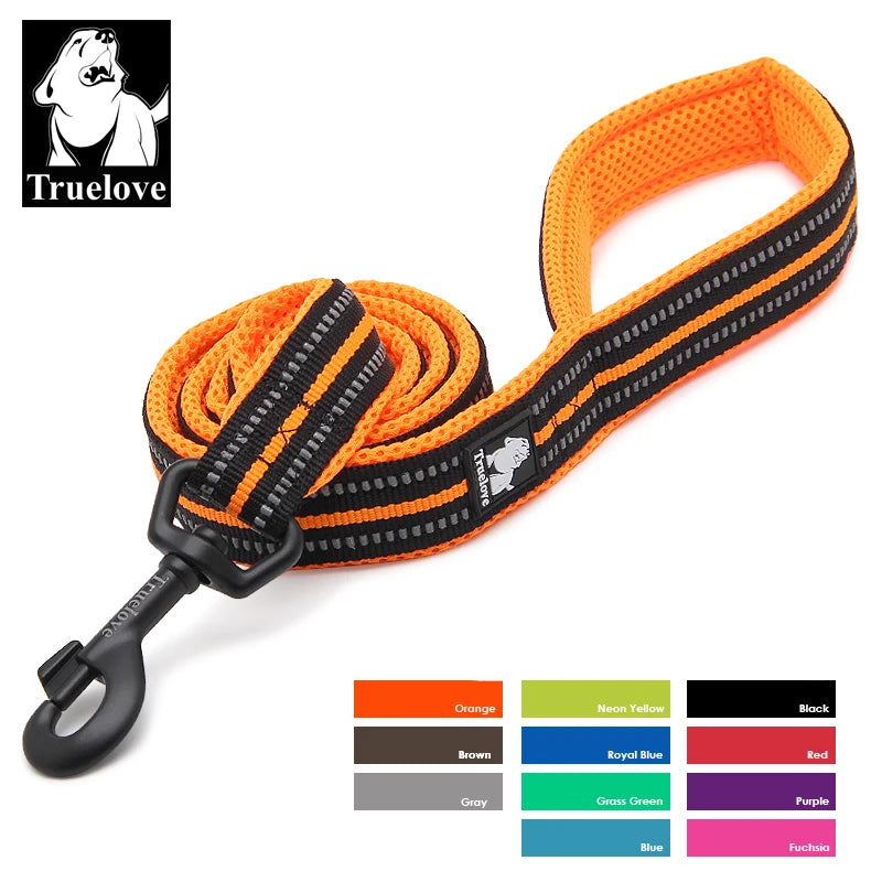 Truelove Reflective Padded Dog Leash — 200 cm