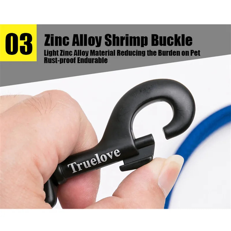Truelove Reflective Padded Dog Leash — 200 cm