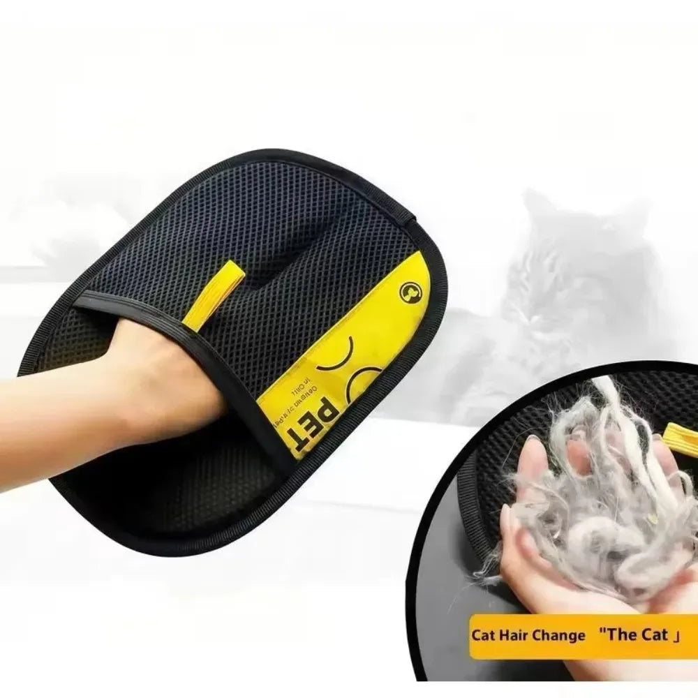 Reusable Pet Hair Remover Glove — Sofa & Fabric Cleaner