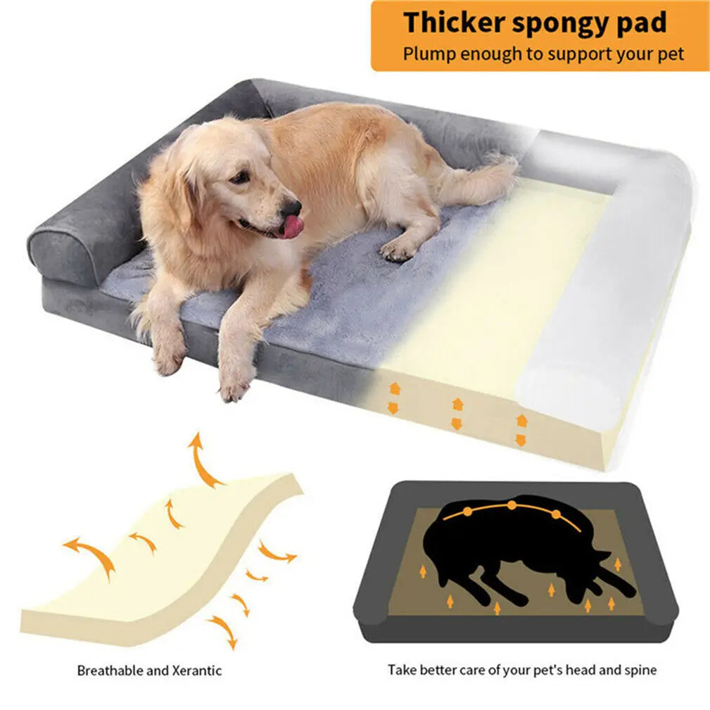 BINGOPAW XXL Dog Sofa Bed — Removable Washable Cover